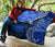 Samoa Custom Personalised Premium Quilt - Samoa Seal Wave Style (Blue) - Polynesian Pride