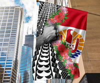Tahiti Flag - Curve Style - Polynesian Pride