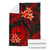 Tahiti Polynesian Premium Blanket - Red Plumeria - Polynesian Pride