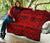 Hawaii Polynesian Mauna Kea Premium Quilt Red - Polynesian Pride