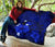 Hawaii Turtle Poly Tribal Blue Premium Quilt - Polynesian Pride
