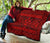 Hawaii Polyensian Turtle Premium Quilt Red - Polynesian Pride