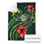 Hawaii Polynesian Premium Blanket - Green Turtle Hibiscus - Polynesian Pride