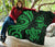 Vanuatu Premium Quilt - Green Tentacle Turtle - Polynesian Pride