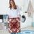 Hawaiian Quilt Tradition Red Laundry Basket AH - Polynesian Pride