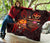 Polynesian Hawaii Premium Quilt - Legend of Kanaka Maoli (Red) - Polynesian Pride