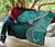 Samoa Custom Personalised Premium Quilt - Samoa Seal Wave Style (Green) - Polynesian Pride