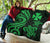 Wallis and Futuna Premium Quilt - Green Tentacle Turtle - Polynesian Pride