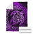 Hawaiian Turtle Polynesian Purple Premium Blanket - Polynesian Pride