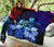 Hawaii Hibiscus Tropical Deep Ocean Turtle Sea Premium Quilt - Polynesian Pride