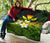 Kanaka Maoli (Hawaiian) Premium Quilt, Polynesian Plumeria Banana Leaves Reggae - Polynesian Pride