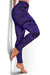 Polynesian Maori Lauhala Violet Hawaii Women's Leggings AH - Polynesian Pride