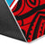 Aotearoa Rugby Black Maori Area Rug Kiwi and Silver Fern New Zealand - Polynesian Pride