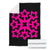 Hawaiian Premium Blanket Royal Pattern - Black And Pink - A1 Style - Polynesian Pride