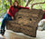 Hawaii Polynesian Pele Kanaka Premium Quilt Gold - Polynesian Pride