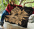 Hawaii Turtle Premium Quilt Polynesian Hibiscus Art Ver 2.0 Gold AH - Polynesian Pride