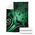 Hawaii Turtle Hibiscus Polynesian Vintage Premium Blanket - Green - Polynesian Pride