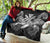 Hawaii Turtle Wave Polynesian Premium Quilt - Hey Style Gray - Polynesian Pride