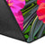 Nauru Polynesian Personalised Area Rug - Hibiscus and Banana Leaves - Polynesian Pride