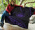 Hawaii Coat Of Arms Premium Quilt - Purple - Frida Style - Polynesian Pride