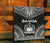 Samoa Premium Quilt - Samoa Coat Of Arms Polynesian Chief Black Version - Polynesian Pride