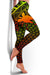 Polynesian Papua New Guinea Leggings - Reggae Vintage Polynesian Patterns - Polynesian Pride