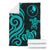 Yap Micronesian Premium Blanket - Turquoise Tentacle Turtle - Polynesian Pride