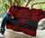 Hawaii Polynesian Custom Personalised Premium Quilt - Hawaii Pride Red Version - Polynesian Pride