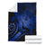 Hawaii Turtle Hibiscus Polynesian Vintage Premium Blanket - Blue - Polynesian Pride