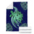 Hawaii Polynesian Turtle Hibiscus Premium Blanket - Green - Polynesian Pride