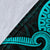 Guam Polynesian Premium Blanket - Turquoise Tentacle Turtle - Polynesian Pride