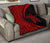 Hawaii Turtle Polynesian Red Premium Quilt - Circle Style - Polynesian Pride