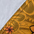 Samoa Premium Blanket - Turtle Plumeria (Gold) - Polynesian Pride