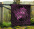 Hawaii Premium Quilt - Turtle Strong Pattern Hibiscus Plumeria Pink AH - Polynesian Pride