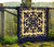 Hawaii Premium Quilt Royal Pattern - Indigo - Polynesian Pride