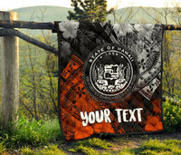 Polynesian Hawaii Personalised Premium Quilt - Vintage Polynesian Style - Polynesian Pride