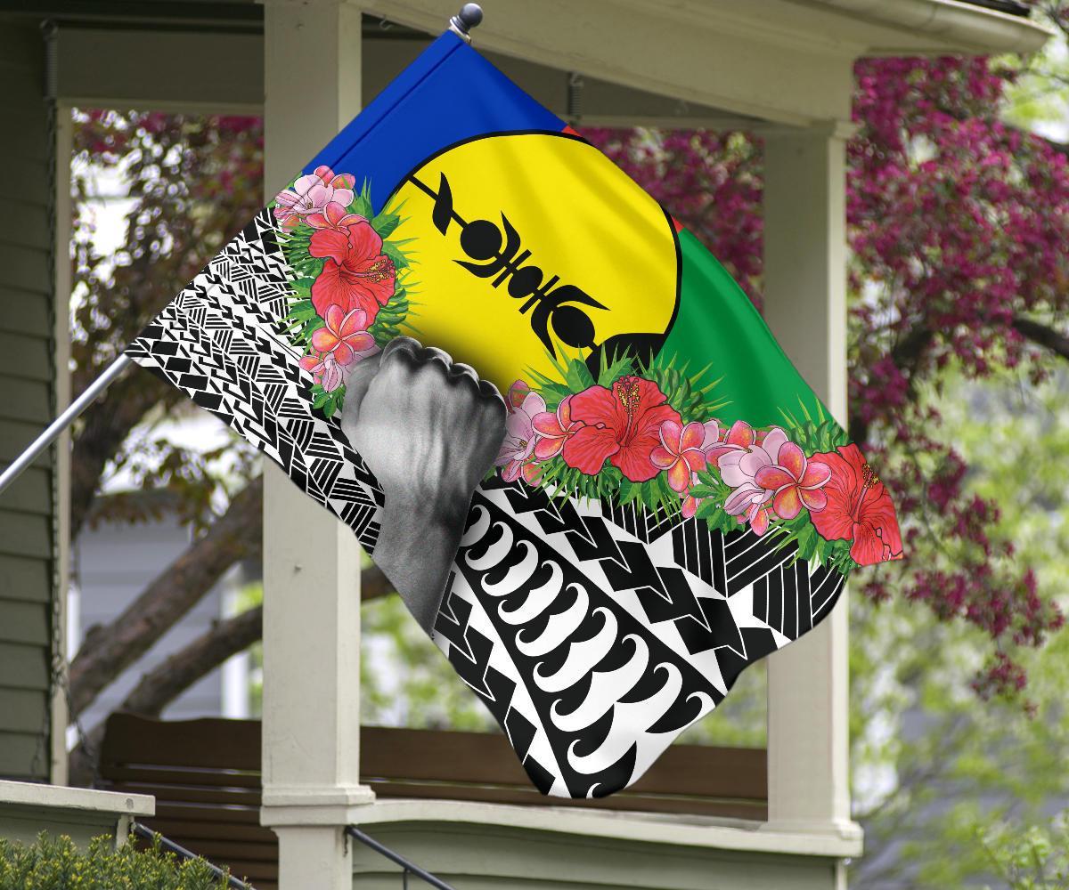 New Caledonia Flag - Curve Style - Polynesian Pride
