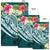 Tonga Polynesian Area Rug - Summer Plumeria (Turquoise) - Polynesian Pride