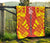 New Caledonia Premium Quilt - New Caledonia Coat Of Arms Polynesian Yellow Tattoo - Polynesian Pride