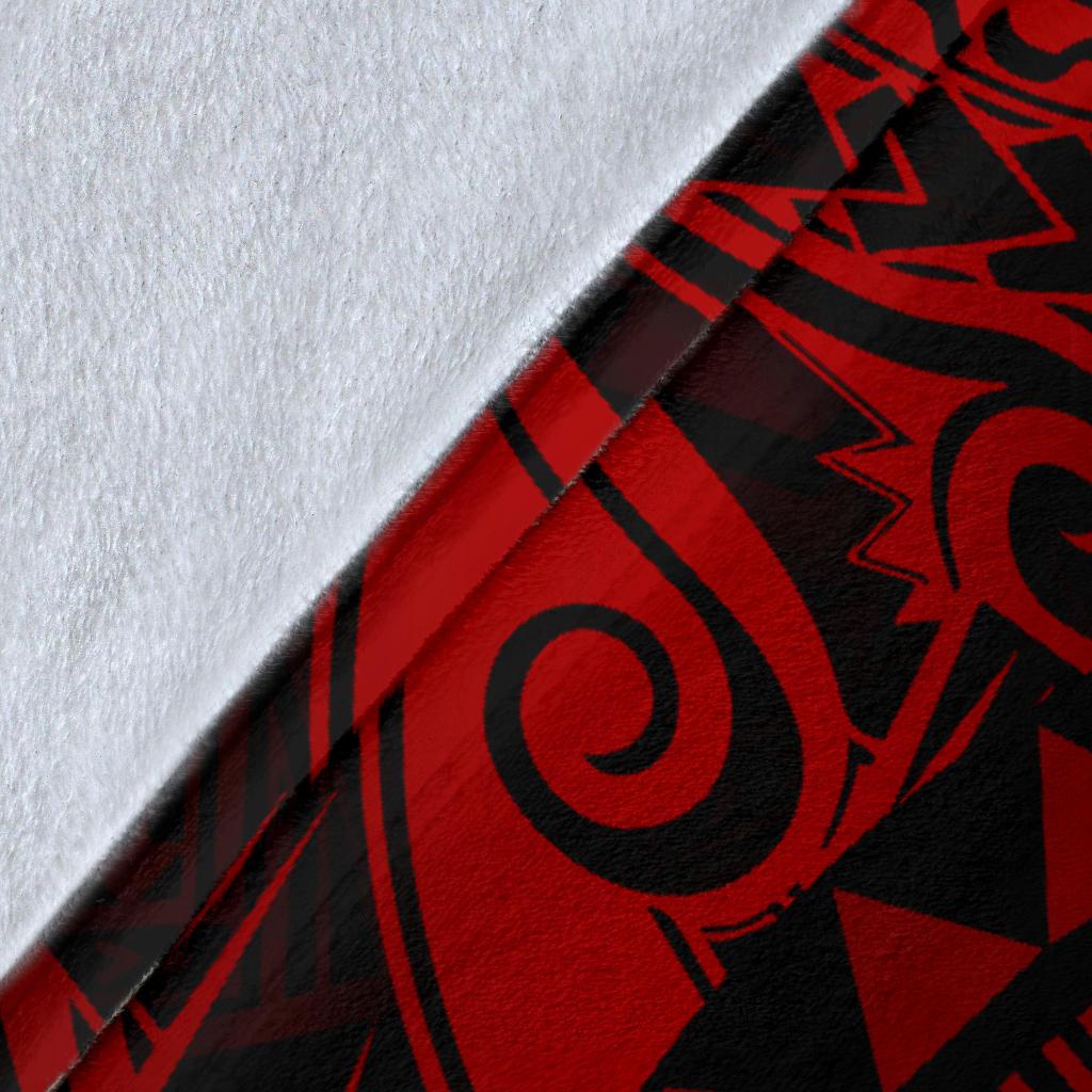 American Samoa Polynesian Premium Blanket - Red Seal - Polynesian Pride