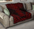 Papua New Guinea Premium Quilt - Papua New Guinea Coat Of Arms Polynesian Chief Dark Red Version - Polynesian Pride