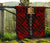 Tokelau Premium Quilt - Tokelau Coat Of Arms Polynesian Red Tattoo - Polynesian Pride