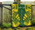 Society Islands Premium Quilt - Society Islands Flag Polynesian Yellow Tattoo - Polynesian Pride