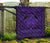Hawaii Polynesian Pele Kanaka Premium Quilt Purple - Polynesian Pride