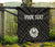 Tahiti Personalised Premium Quilt - Tahiti Seal In Polynesian Tattoo Style (Black) - Polynesian Pride