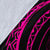 Hawaii Turtle Hibicus Premium Blanket - Frida Style - Pink - Polynesian Pride