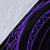 Hawaii Turtle Hibicus Premium Blanket - Frida Style - Purple - Polynesian Pride