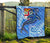 Fiji Premium Quilt - Blue Shark Polynesian Tattoo - Polynesian Pride