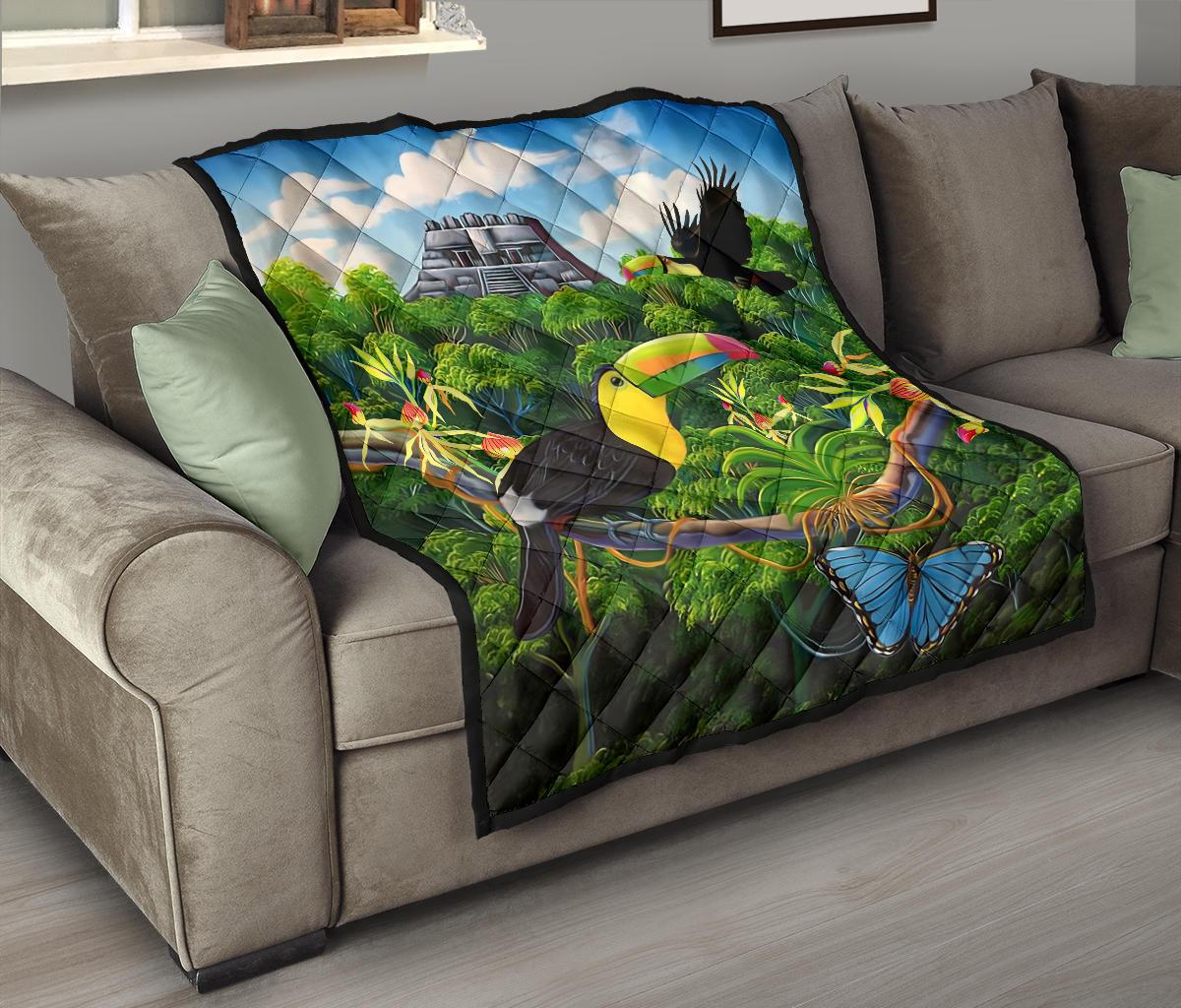 Wonderful Jungle Premium Quilt - Polynesian Pride