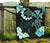 Hawaii Dream Catcher Hibiscus Plumeria Polynesian Turquoise - Premium Quilt AH - Polynesian Pride